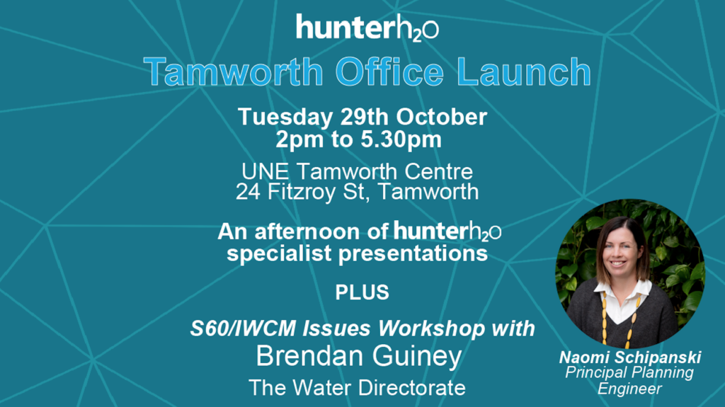 Regional Office Launch Tamworth Hunter H2O